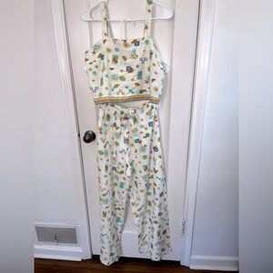 Midnight Sky 2 piece linen blend set